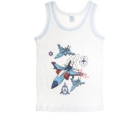 Biyo Kids Αμάνικο Φανελάκι Με Στάμπα Flying Vest Top Λευκό