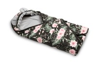 Κουβέρτα Αγκαλιάς - Κάλυμμα Καθίσματος Sensillo Flowers Black 