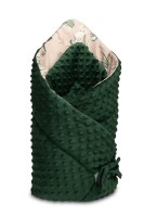 Χειμερινός Υπνόσακος - Κουβέρτακι Sensillo Minky Cranes Green Beige