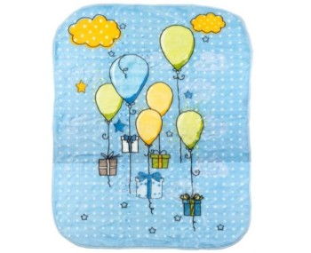 Recos κουβέρτα παιδική Blue Balloons