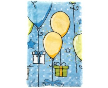 Recos κουβέρτα παιδική Blue Balloons