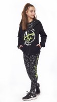 Σετ Κολάν 3 τεμαχίων "Fashion" Μαύρο
