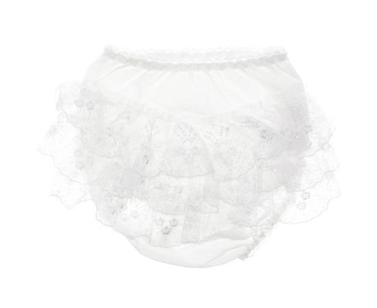 Milaboo σλιπάκι με φρου φρου «Lace» Λευκό