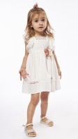 Εβίτα Παιδικό Φόρεμα Αμάνικο Εκρού 238501