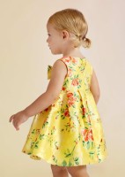 Abel & Lula Παιδικό Φόρεμα Floral Αμάνικο Κίτρινο 23-05019-003