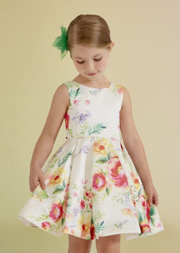 Abel & Lula Παιδικό Φόρεμα Floral Αμάνικο Πολύχρωμο 23-05050-002