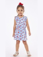 Εβίτα Παιδικό Φόρεμα Αμάνικο Λευκό 238247