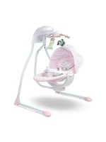 Caretero Ηλεκτρικό Relax Μωρού Κούνια Raffi Pink για Παιδί έως 12kg 37175317