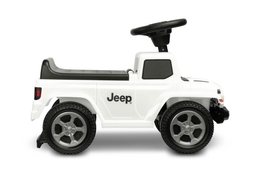 Παιδικό Ποδοκίνητο Αυτοκίνητο Μονοθέσιο Licensed Jeep Λευκό