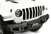 Παιδικό Ποδοκίνητο Αυτοκίνητο Μονοθέσιο Licensed Jeep Λευκό