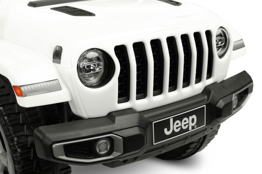 Παιδικό Ποδοκίνητο Αυτοκίνητο Μονοθέσιο Licensed Jeep Λευκό