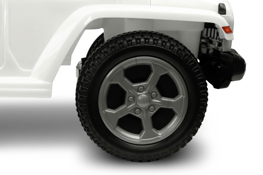 Παιδικό Ποδοκίνητο Αυτοκίνητο Μονοθέσιο Licensed Jeep Λευκό