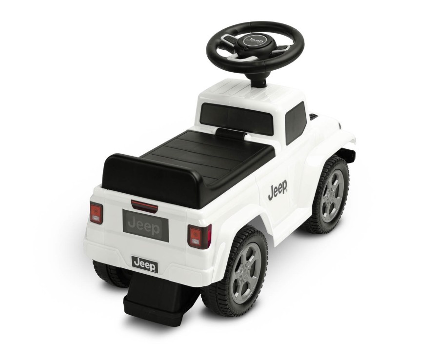 Παιδικό Ποδοκίνητο Αυτοκίνητο Μονοθέσιο Licensed Jeep Λευκό
