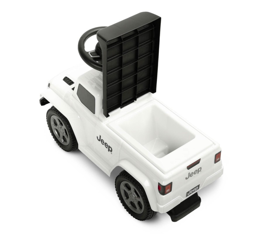 Παιδικό Ποδοκίνητο Αυτοκίνητο Μονοθέσιο Licensed Jeep Λευκό