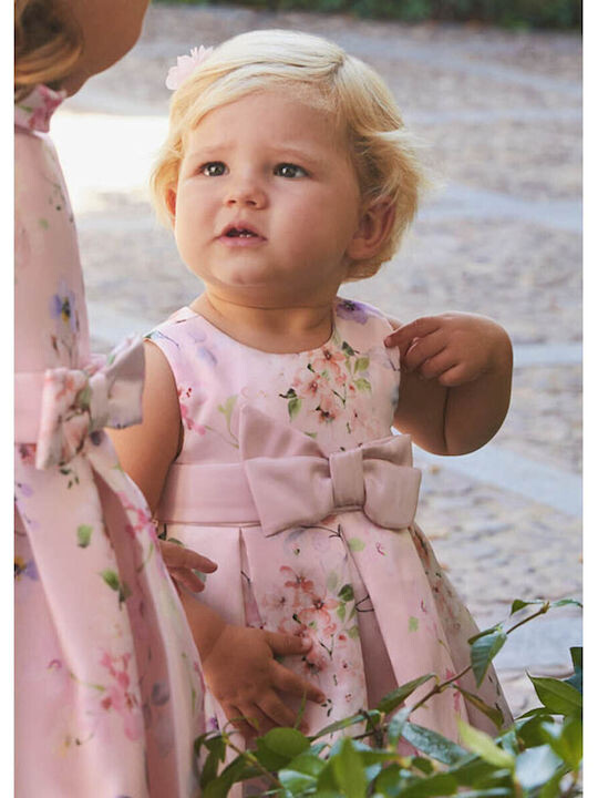 Abel & Lula Παιδικό Φόρεμα Floral Ροζ
